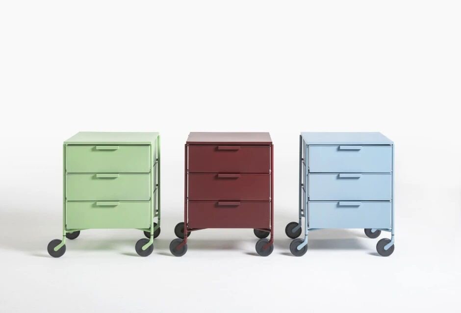 Mobil Mat Containers with Castor Base by Kartell Furniture Accessories